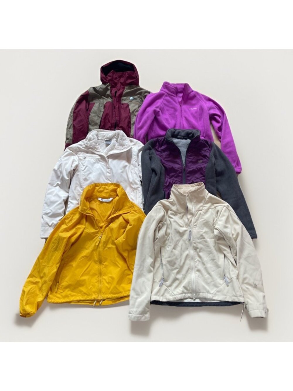 Big Lot Gorcpore Outdoor Jacket Fleece Hiker Essential Bundle Wom Sz S / M Read